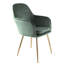 Pugliese Velvet Armchair-2130039605-2142453644