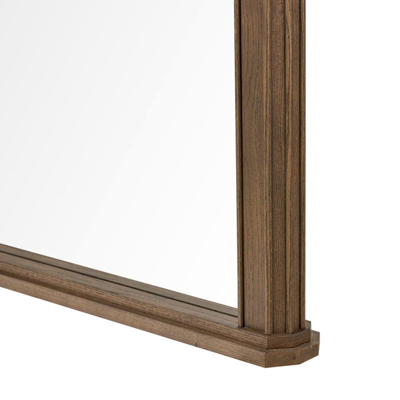 Kish Mirror-Umber Oak Solid