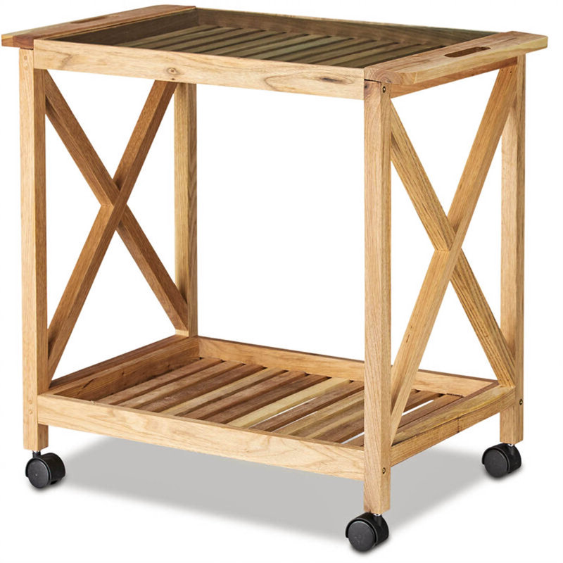 Swinehart Solid Wood Kitchen Cart