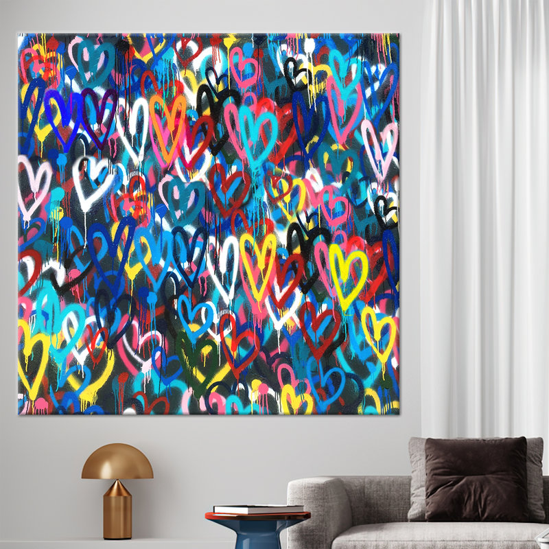 Print on Canvas, 80 cm H x 80 cm W, Wrapped Canvas