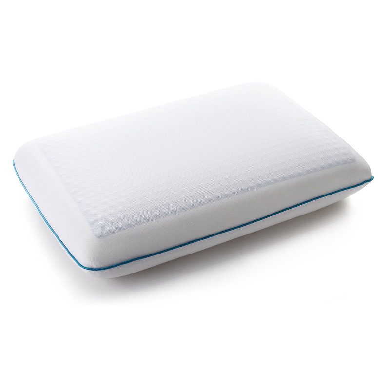 Coussin de lit de refroidissement standard en mousse mémoire de forme moelleux avec gel Grandstaff
