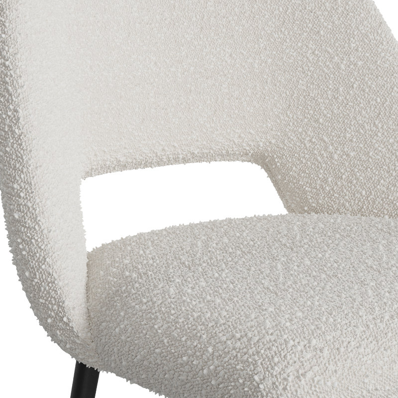 Chaise Valdez Boucle, Boucle blanc