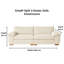 3 Seater Corduroy Sofa-187285378