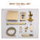 Wall Mounted Temperature Display Shower Faucet with Rough-in Valve