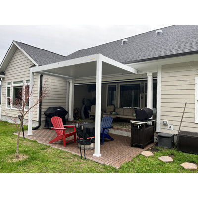 Motorized Aluminum Louver Pergola