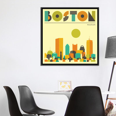 « boston horizon », impression sur toile