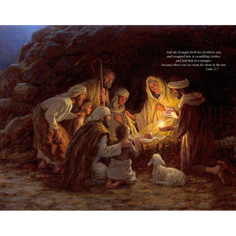 Nativité, H 19 po x l 24 po