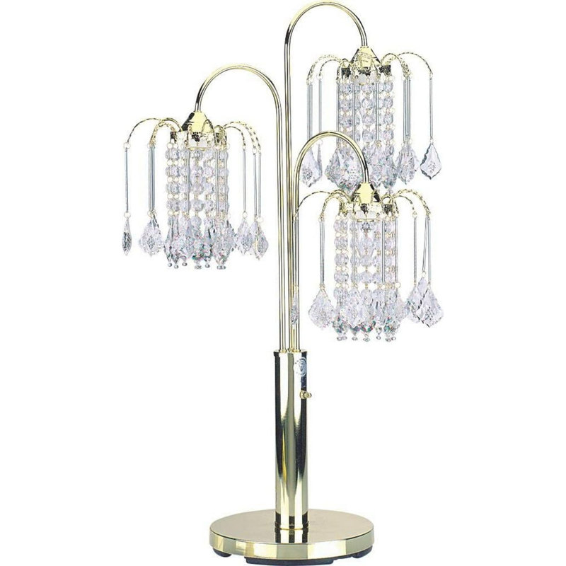 Haden Metal Arched Lamp, Polished
