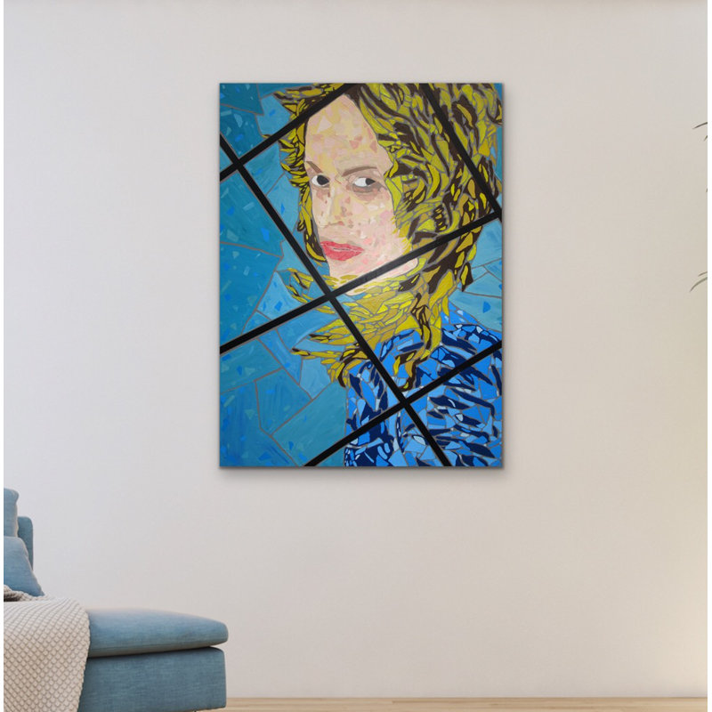 Madonna-Ray Of Light Painting by Eddie Bruckner