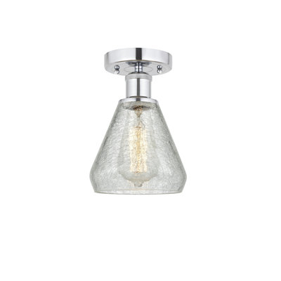 Petronille Glass Semi Flush Mount