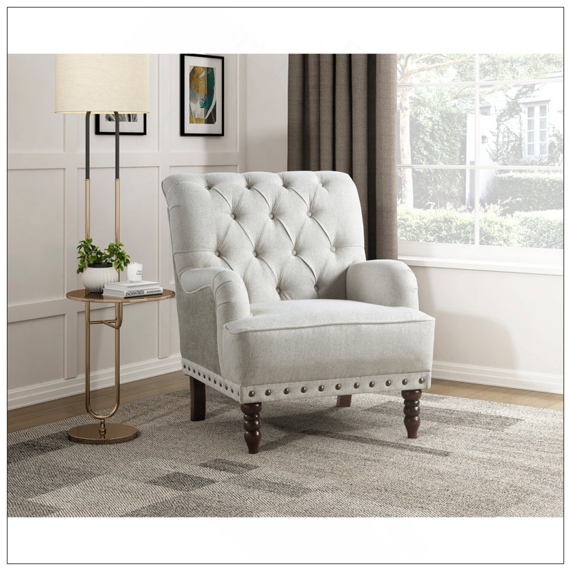 Chaise d'appoint moderne et contemporaine 31,5 po Garrix