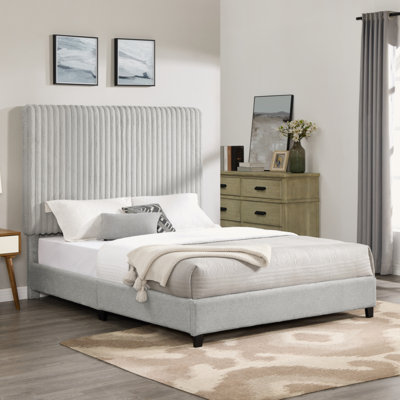 Lit plateforme tapissier Arale