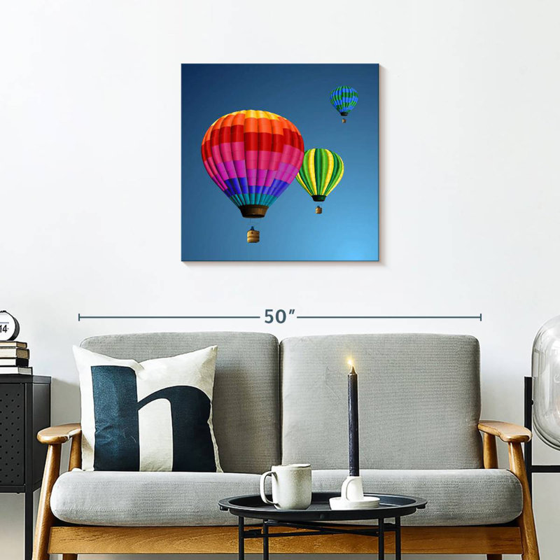 Montgolfières Arney Blue Sky, H 24 po x l 24 po
