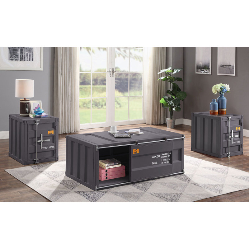Stavern Coffee Table, Gunmetal