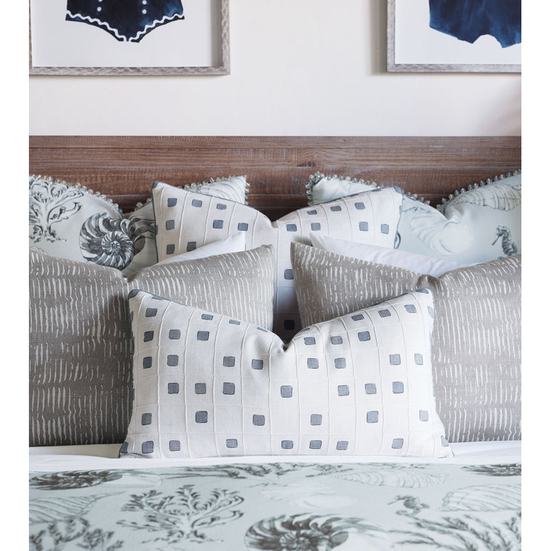 Persea Linen Square Pillow Cover & Insert
