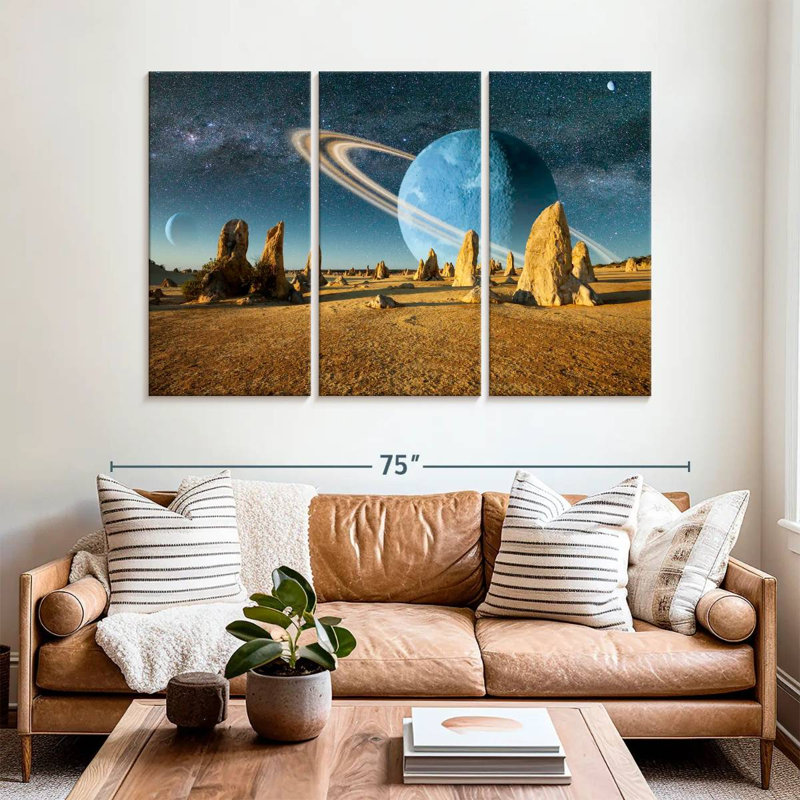 Planète extraterrestre Oberle Barren, H 42 po x l 65 po