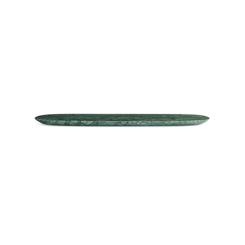 Delicious Marble Decorative Tray, Green Marble, 1" H x 16" W x 13" D