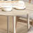 Small Kitchen Table, Collapsible Drop Leaf Table For Small Spaces, Round Folding Dining Table With Solid Wood Legs