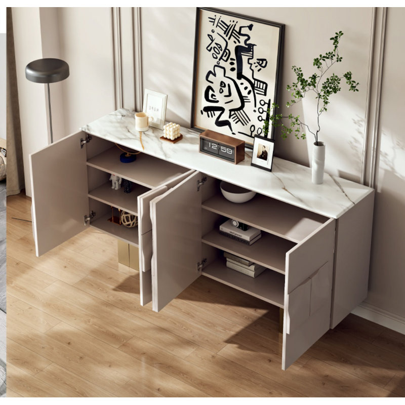 French Light Luxury Entrance Cabinet