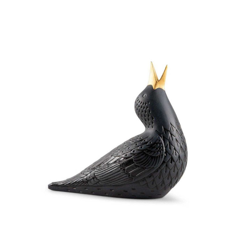 Handmade Figurines & Sculptures, Black/Yellow