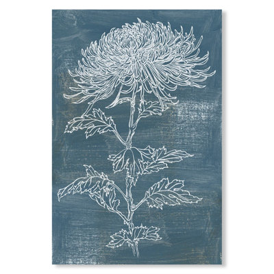 Indigo Dance II, Fine Art Giclee Print On Gallery Wrap Canvas