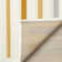 Fresno Cream Blue Yellow Curved Lines Area Rug