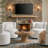 Narissa Swivel Accent Chair with Throw Pillow-72785258