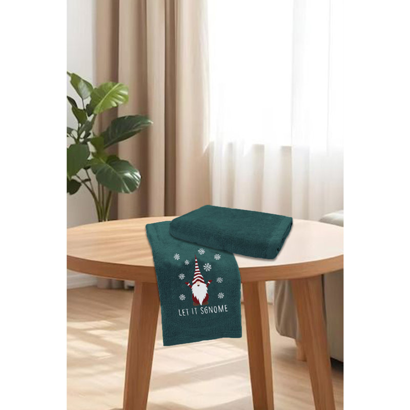 Cotton Tea Towel Kitchen Towel, Green