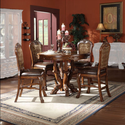 Alula 5-piece Round Counter Height Table Set