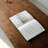 Solid wood bench like ancient stool stable-110542766