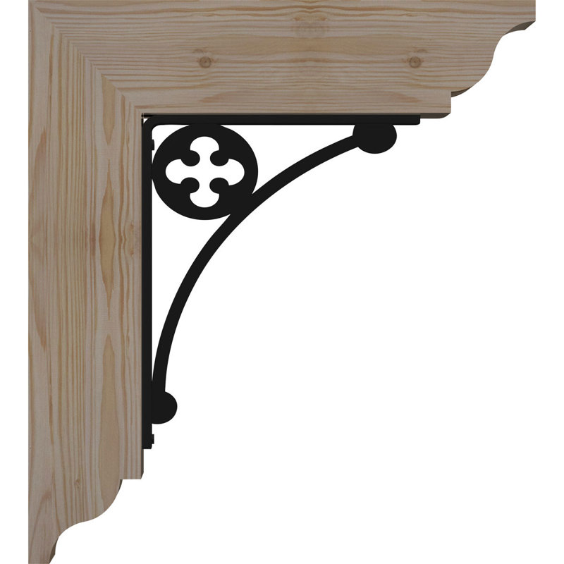 Crochet de fer traditionnel 4 po Crawley, H 20 po x P 18 po, Sapin de Douglas l 3 1/2 po x T 4 po (lisse)