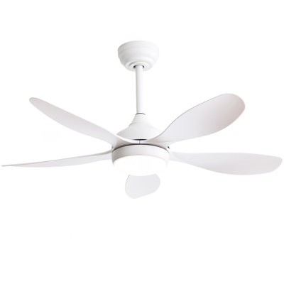 Ventilateur de plafond 42 pouces avec lumière et moteur réversible 6 vitesses CC Cotnrol
