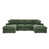 Polyester vert foncé