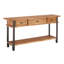 Scotts Valley 159 cm W Solid Wood Top Console Table