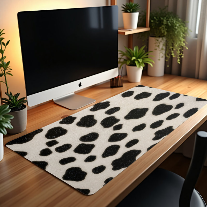 Polyester Desk Pad, 31.5x15.5