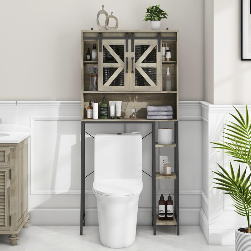 Burritt Over The Toilet Storage, Gray
