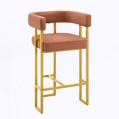 Ensemble de 2 tabourets de bar à hauteur de comptoir Modern