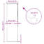 17 Stories Shower Roller Blind With Cassette 150X240 Cm Fabric Width 146 Cm-2077062986