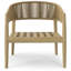 Bayshore - Fauteuil de conversation d'extérieur - Naturel