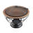 Haga Round Iron Wood Burning Smokeless Fire Pit