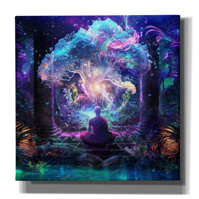 'Midnight Garden' by Cameron Gray, Canvas Wall Art