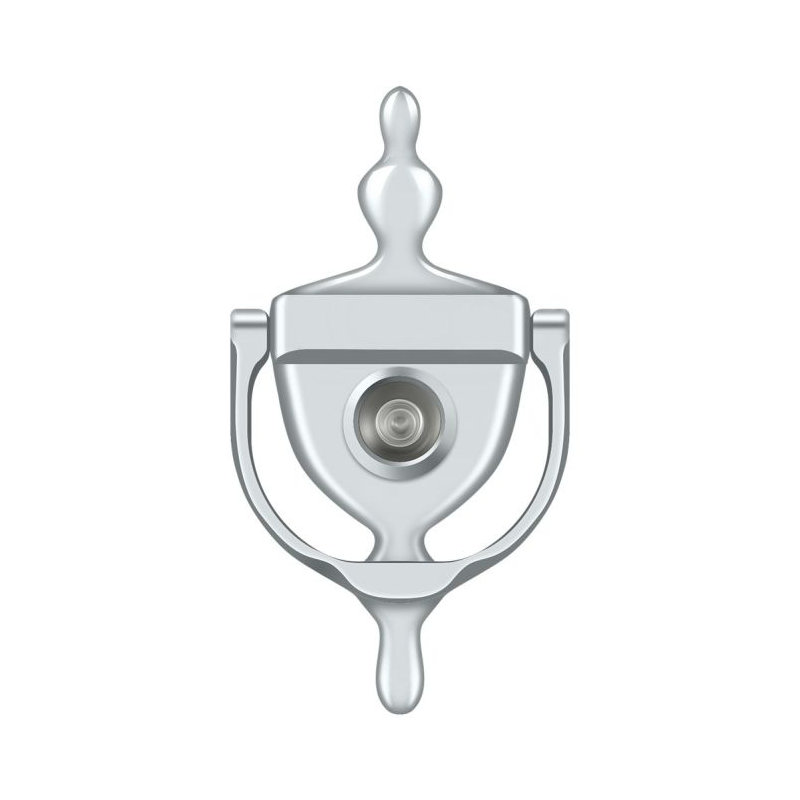 Door Knocker, Polished Chrome