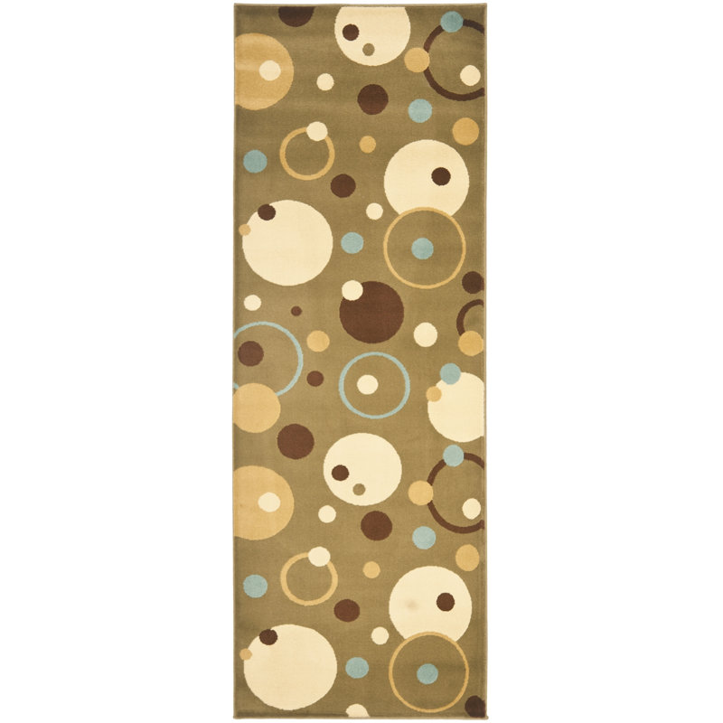 Charis Performance Geometric Rug, Runner 2'4" x 9'