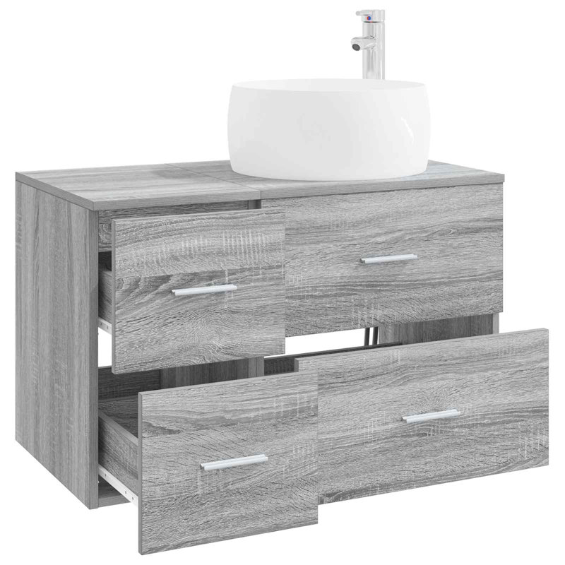 Bathroom Furniture Suite, Grey