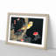 Parrot and Rose Bush by Ito Jakuchu - Framed Print-55578228-55578226