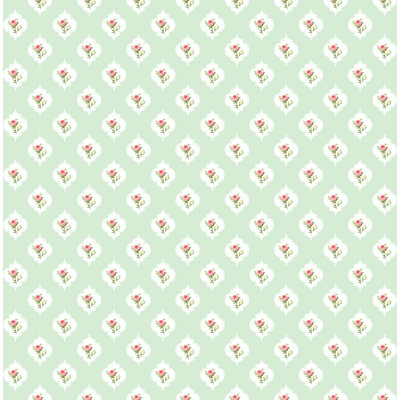 Non-Pasted Floral Wallpaper Roll