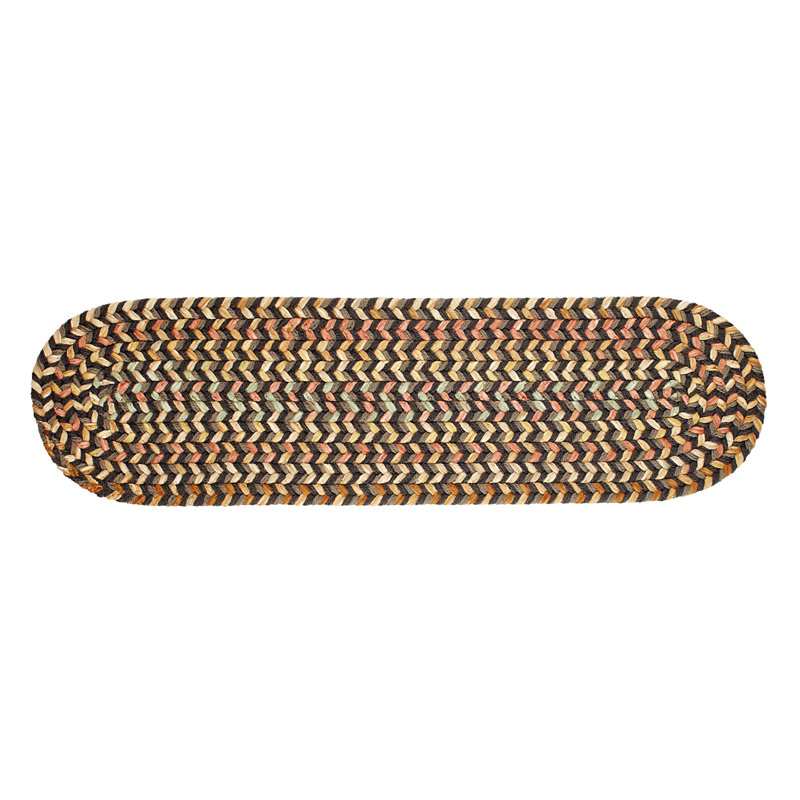 Tapis d’escalier beige Jopling, Brun