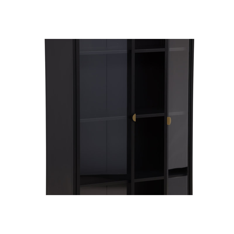 Agadir Display Cabinet, Black