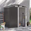 Bouzoun 5 ft. W x 4 ft. D Metal Apex Garden Shed