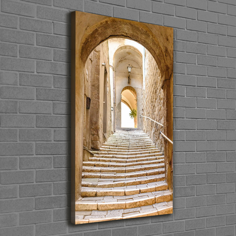 Narrow Streets - Wrapped Canvas Print